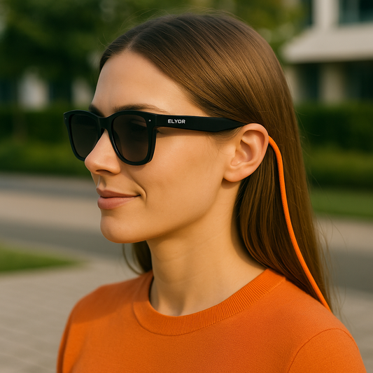 Eyeglass holder strap